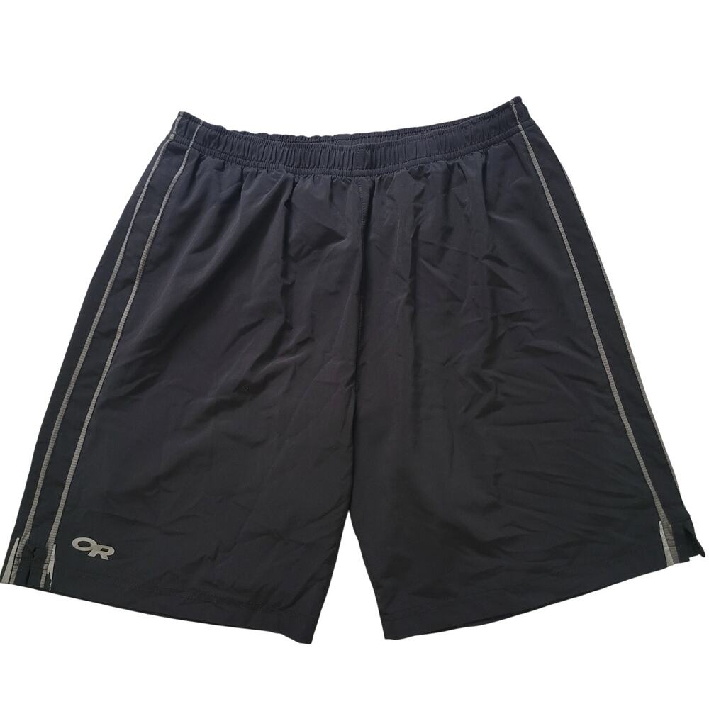 Outdoor Research Size M Turbine Shorts Black Hiking‎ Quick-Dry Athletic